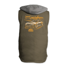 A0084OUT Import Cars Flannel Lined Vest