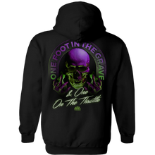 A0170FLC Foot on the Throttle Skull Hoodie