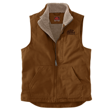 X0029C Sherpa Lined Canvas Vest