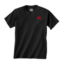 Y0017 Red Logo Pocket Tee