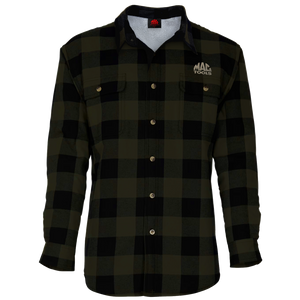 Y0049 Plaid Polar Fleece w/ Sherpa Lining
