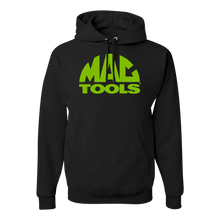 Y0089 Hi Vis Green Logo Hoodie