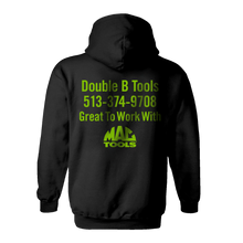 Y0089 Hi Vis Green Logo Hoodie