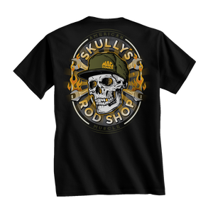 Y0130 Skully's Rod Shop Tee