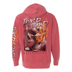 Y0159 Tuned Loud Skull Hoodie
