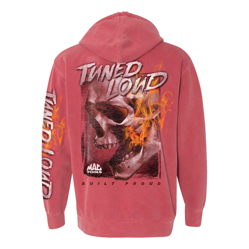 Y0159 Tuned Loud Skull Hoodie