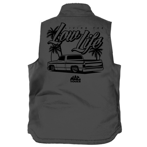 Z0039OUT Low Life Sherpa Lined Vest