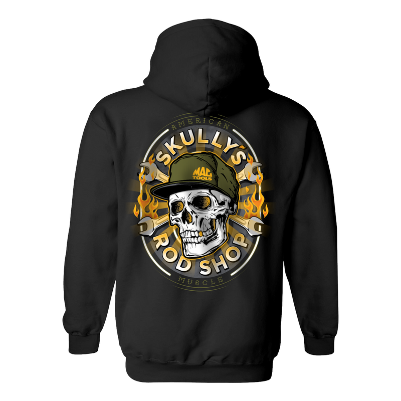 Z0040FLC Skully's Rod Shop Hoodie – MAC Tools
