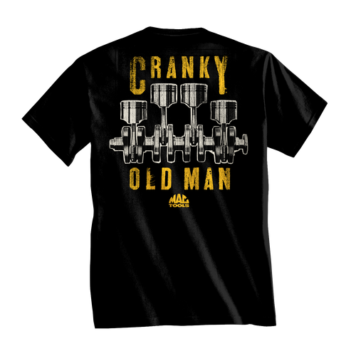 Z0042TEE Cranky Old Man Tee