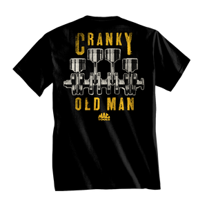Z0042TEE Cranky Old Man Tee