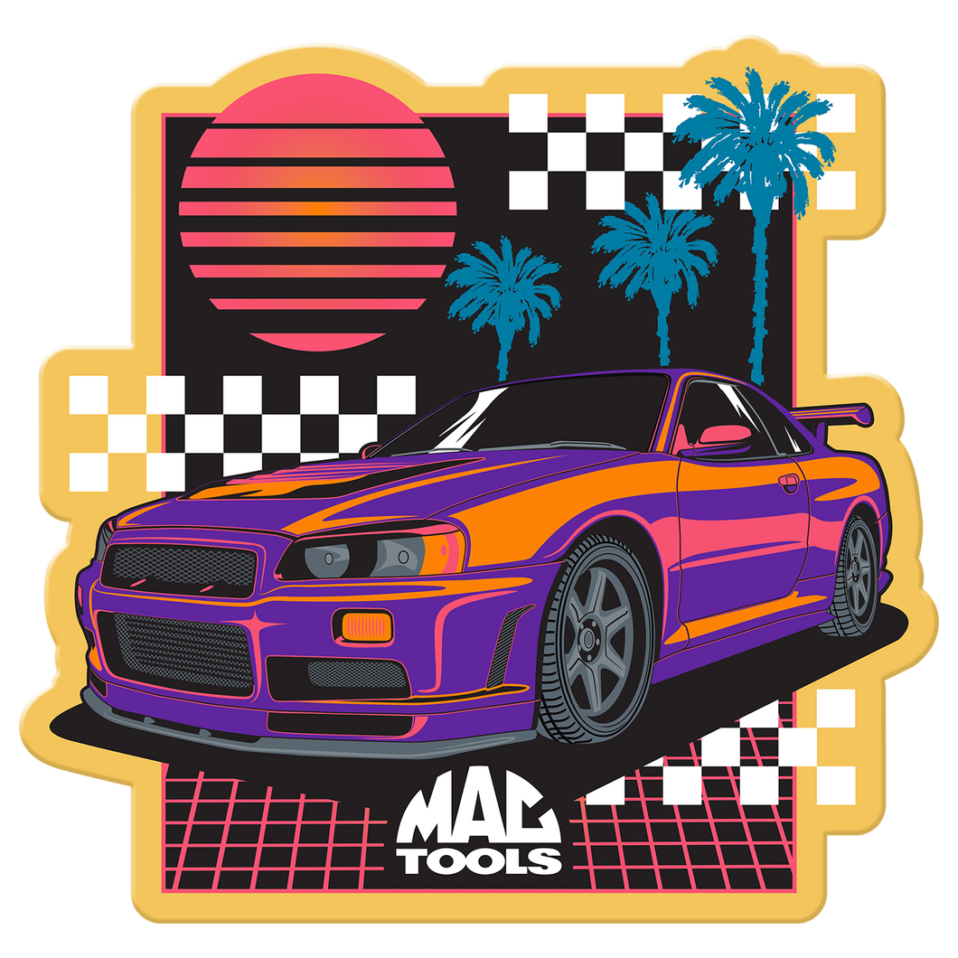 Z0046NOV Embossed 90s Garage Sign