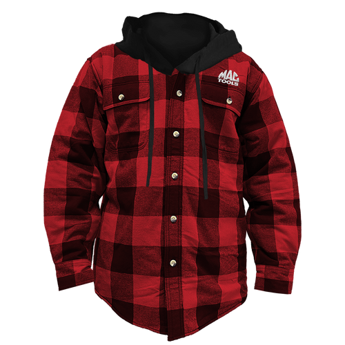 Z0058FSH Hooded Flannel Shirt
