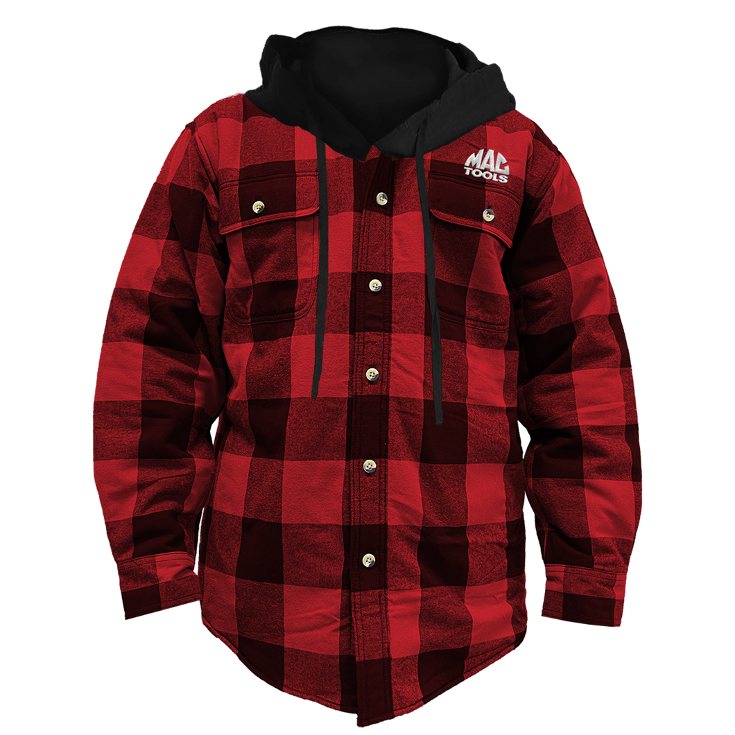 Z0058FSH Hooded Flannel Shirt