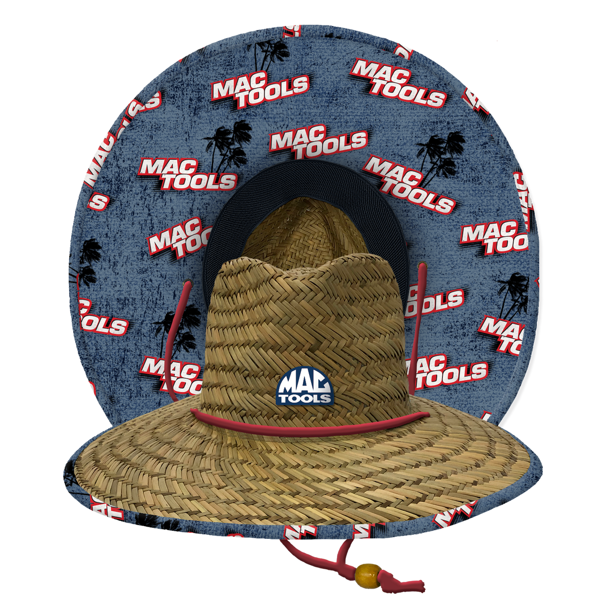 Z0070HAT Americana Straw Hat MAC Tools Z0070hat americana straw hat mac tools