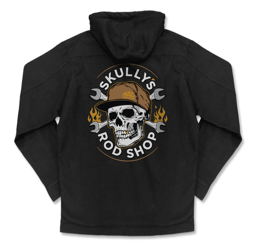 Z0073OUT Skully's Flannel Lined Jacket