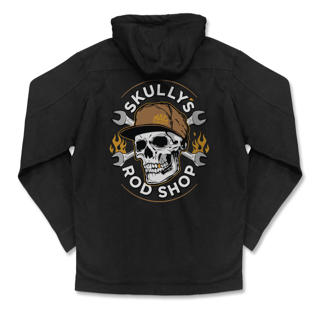 Z0073OUT Skully's Flannel Lined Jacket