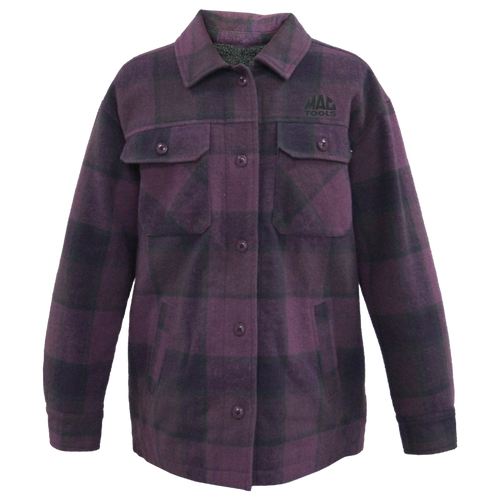 Z0090WOM Women's Sherpa Lined Flannel