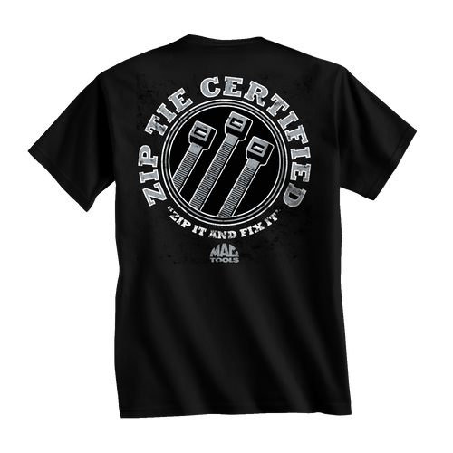 Z0094TEE Zip Tie Certified Tee
