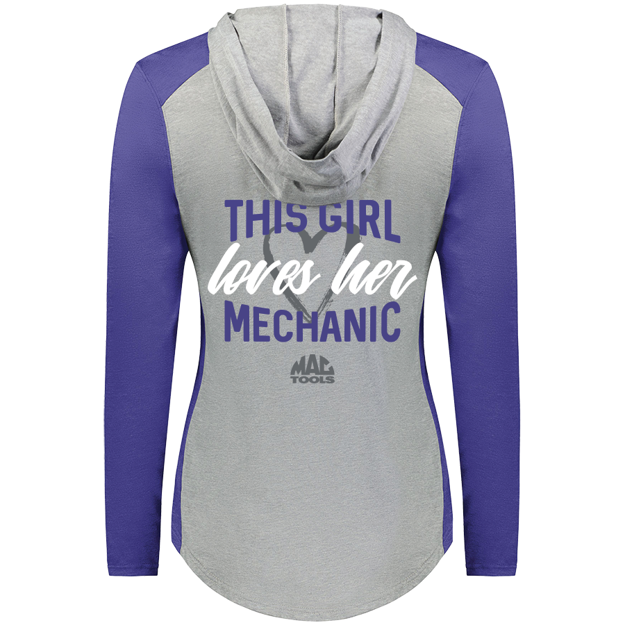 Z0104 This Girl Loves Her Mechanic Hoodie