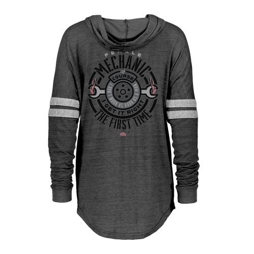 Z0106 Female Mechanic Hoodie