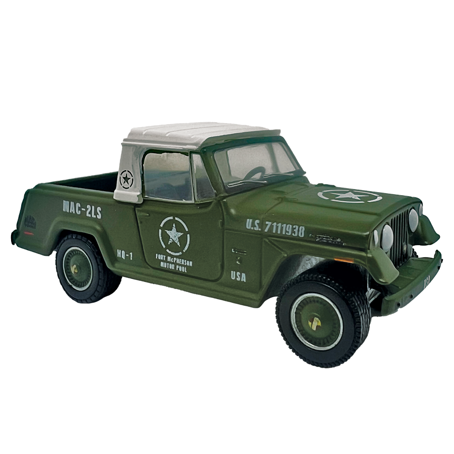 Z0120NOV Jeepster Commando Pickup 1:64 Diecast