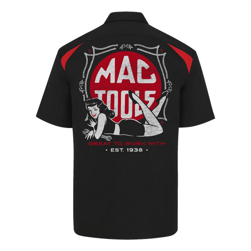 Z0161WRK Retro Pinup Workshirt