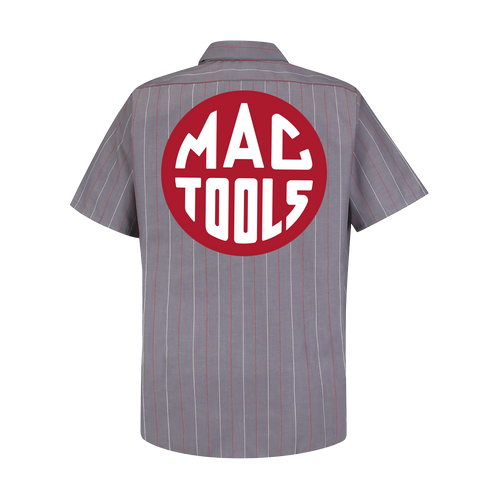 Z0172WRK Retro Pinstripe Workshirt