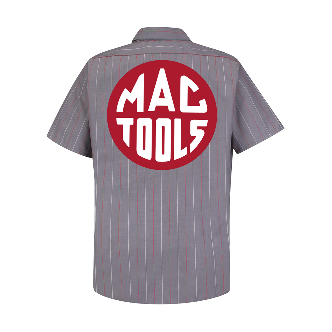 Z0172WRK Retro Pinstripe Workshirt