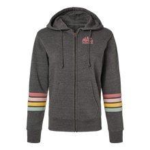 Z0202WOM Women's Multicolored Logo Full Zip